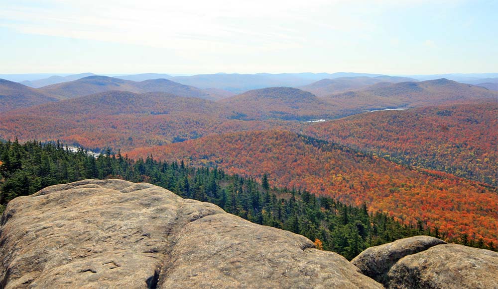 Adirondack Views from top of mountain