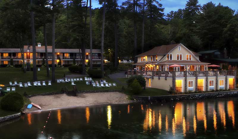 Looking from Lake on property